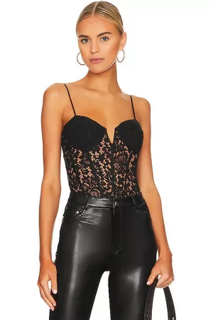 CAMI Anne Corded Lace Bodysuit in