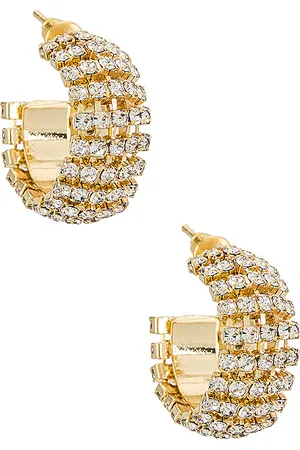 petit moments Glitter Hoops in