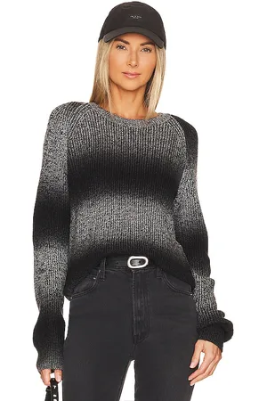 Bobi Ombre Raglan Sweater in