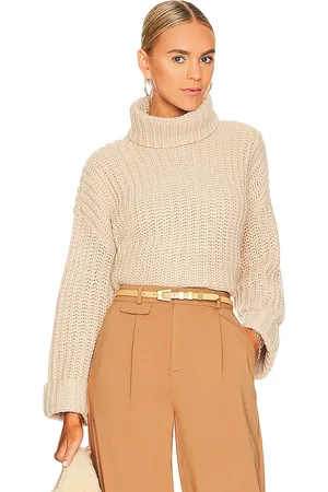 525 America Chunky Turtleneck Shaker Pullover in