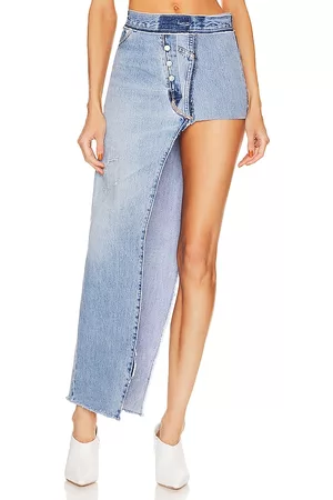 EB DENIM Reinvented Long Skirt in