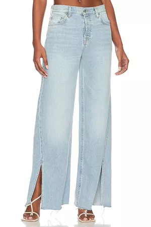 GRLFRND Markie Extra Wide Low Rise with Slit in