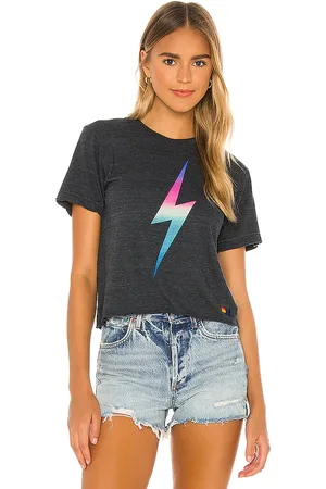 AVIATOR NATION Bolt Boyfriend Tee in