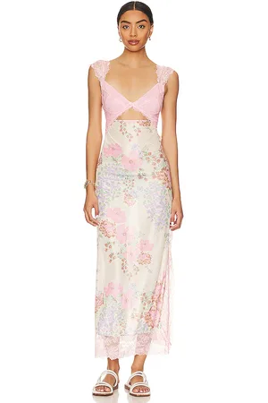 Free People Suddenly Fine Maxi Slip Dress in