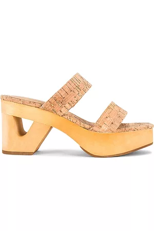 House of Harlow Donna Zoccoli - X REVOLVE Stevie Clog Sandal in - Neutral. Size 10 (also in 5, 5.5, 6, 6.5, 7, 7.5, 8, 8.5, 9, 9.5).