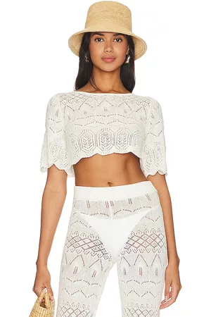 House of Harlow Donna Camicie - X REVOLVE Mardee Crop Top in - . Size S (also in L, M, XL, XS, XXS).