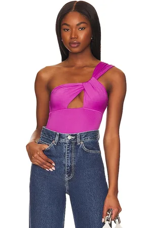 superdown Jimena One Shoulder Bodysuit in