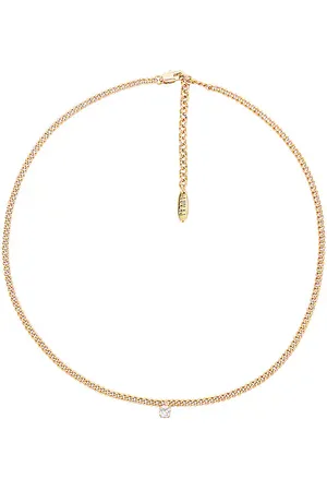 Luv AJ The Bianca Stud Charm Necklace in