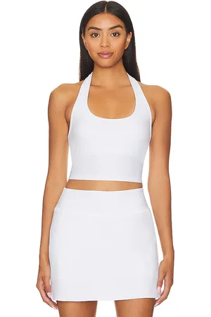 Beyond Yoga Spacedye Well Rounded Cropped Halter Tank in
