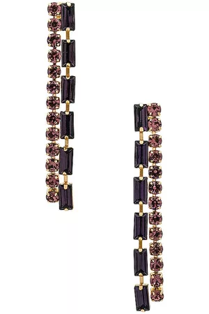 Ettika Donna Orecchini - Double Drop Earring in - . Size all.