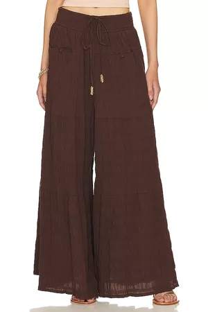 Free People Donna Pantaloni - In Paradise Wide Leg Pant in - . Size L (also in S, XS, M, XL).