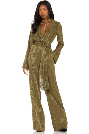 House of Harlow Donna Tute e salopette - X REVOLVE Rossi Jumpsuit in - Olive. Size S (also in XS).