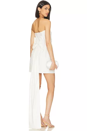 Amanda Uprichard X Revolve Kerry Bow Dress in
