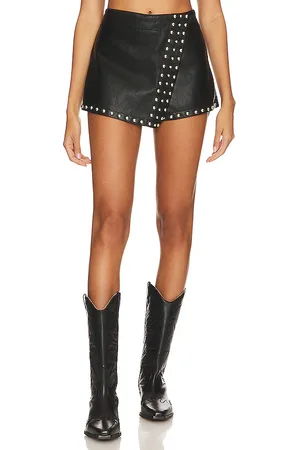 Free People Studded Emmy Mini Skort in