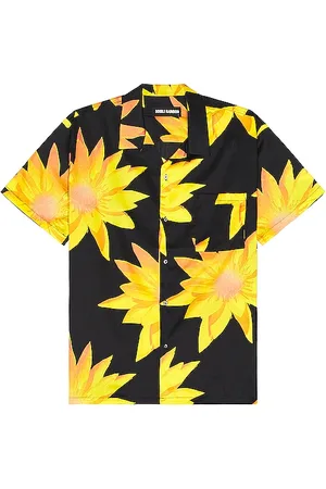 Double Rainbouu Short Sleeve Hawaiian Shirt in