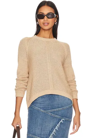 AUTUMN CASHMERE Open Stitch Crew Neck in
