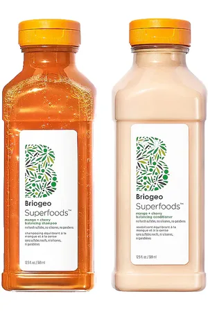 Briogeo Superfoods Mango + Cherry Balancing Shampoo and Conditioner Duo in /A