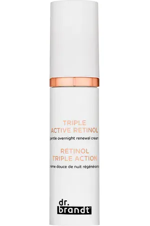 dr. brandt skincare Triple Active Retinol Gentle Overnight Renewal Cream in /A