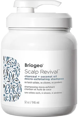 Briogeo Scalp Revival Charcoal + Coconut Oil Micro-Exfoliating Shampoo Liter in /A