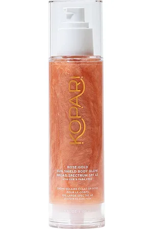 Kopari Rose Gold Sun Shield Body Glow SPF 45 in /A