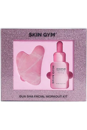 Skin Gym Facial Workout Kit Gua Sha And Signature Face Oil in /A