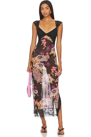 Free People X Intimately FP Suddenly Fine Maxi Slip in
