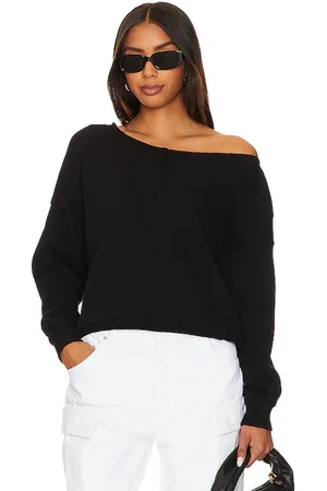 Bobi Off The Shoulder Crewneck in