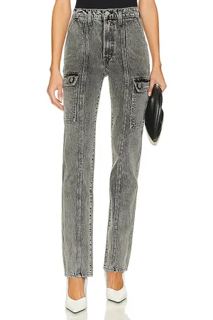 GRLFRND Harper High Rise Slim Cargo in