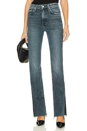 GRLFRND Harlow High Rise Boot W/ Slit Hem in