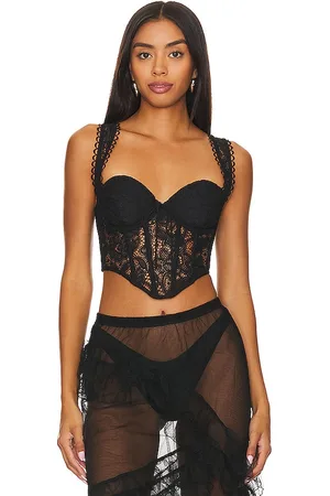 For Love & Lemons Sammie Crop Top in