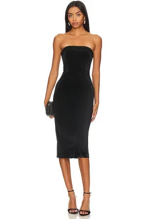 Amanda Uprichard X REVOLVE Kerry Velvet Midi Dress in