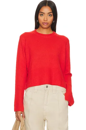 AUTUMN CASHMERE Boxy Crew Neck in