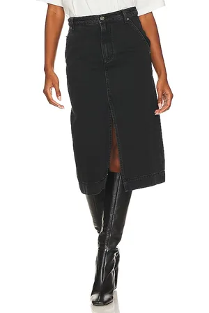 Free People Wild Roses Midi Skirt in