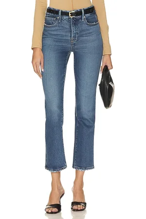 GOOD AMERICAN Good Legs Straight Jeans in