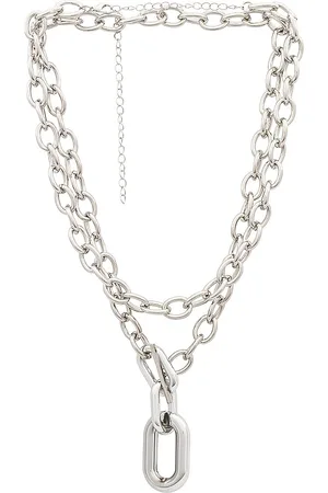 Amber Sceats Large Chain Layered Necklace in