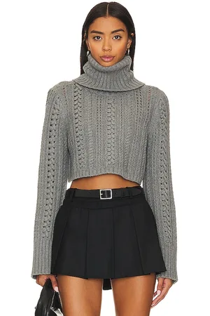 Camila Coelho Daria Cable Sweater in