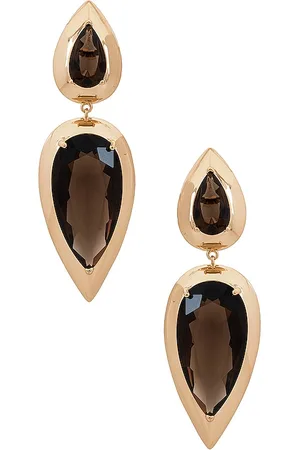 Lili Claspe Imara Smoke Quartz Earrings in