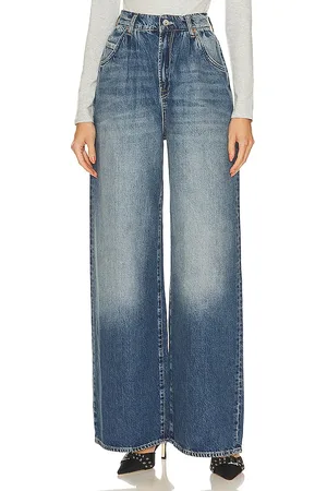 GRLFRND Chloe Super High Rise Pleated Wide Leg in