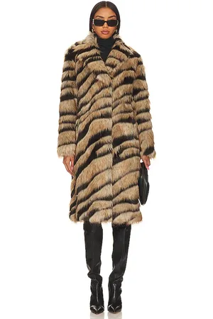 Unreal Fur Bengal Kiss Coat in