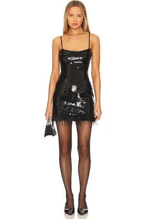 Bardot Laurel Faux Fur Mini Dress in