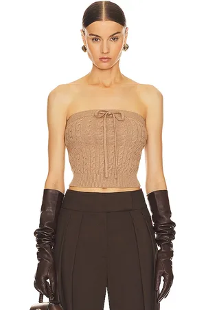 Helsa Taiki Cable Tube Top in