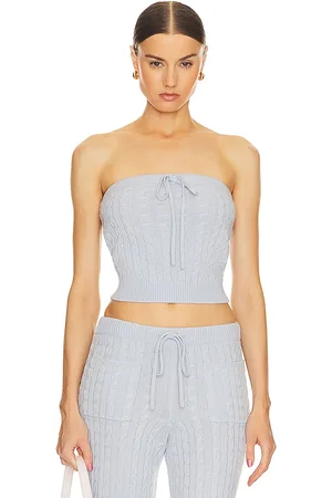 Helsa Taiki Cable Tube Top in