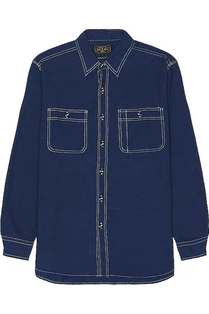 Beams Work Chambray Shirt in