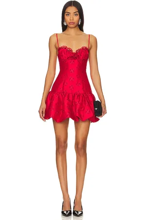 For Love & Lemons Annika Mini Dress in