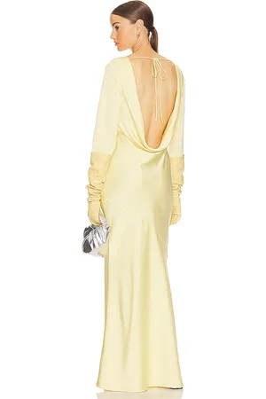 Helsa Angelica Backless Maxi Dress in