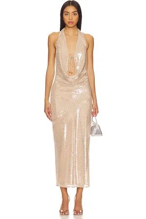 Lovers And Friends Stevie Sequin Midi Dress in