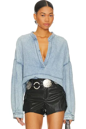 Free People X We The Free Jude Denim Pullover In in