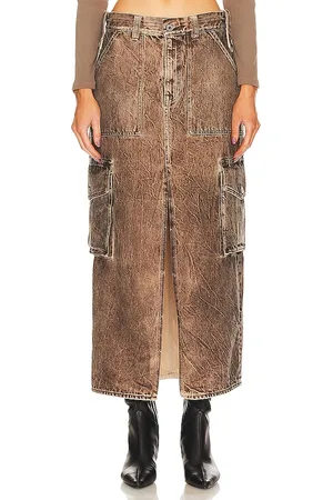 GRLFRND Raquel Cargo Skirt in