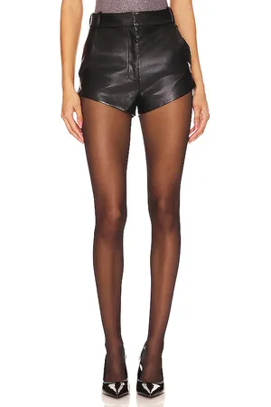 Amanda Uprichard X Revolve Kelso Faux Leather Shorts in