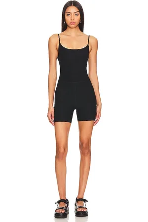 Beyond Yoga Spacedye Keep Pace Biker Romper in